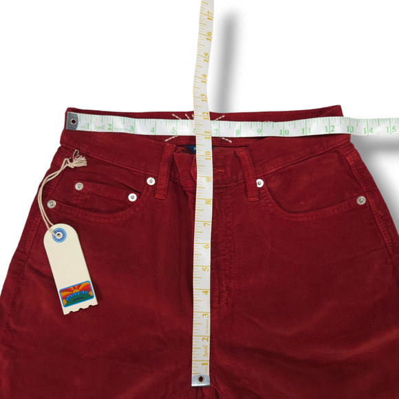 NWT Daily Blue Manya Organic Cotton Velveteen Denim Jeans Sz. 26 Swing [Ruby] - Picture 10 of 12